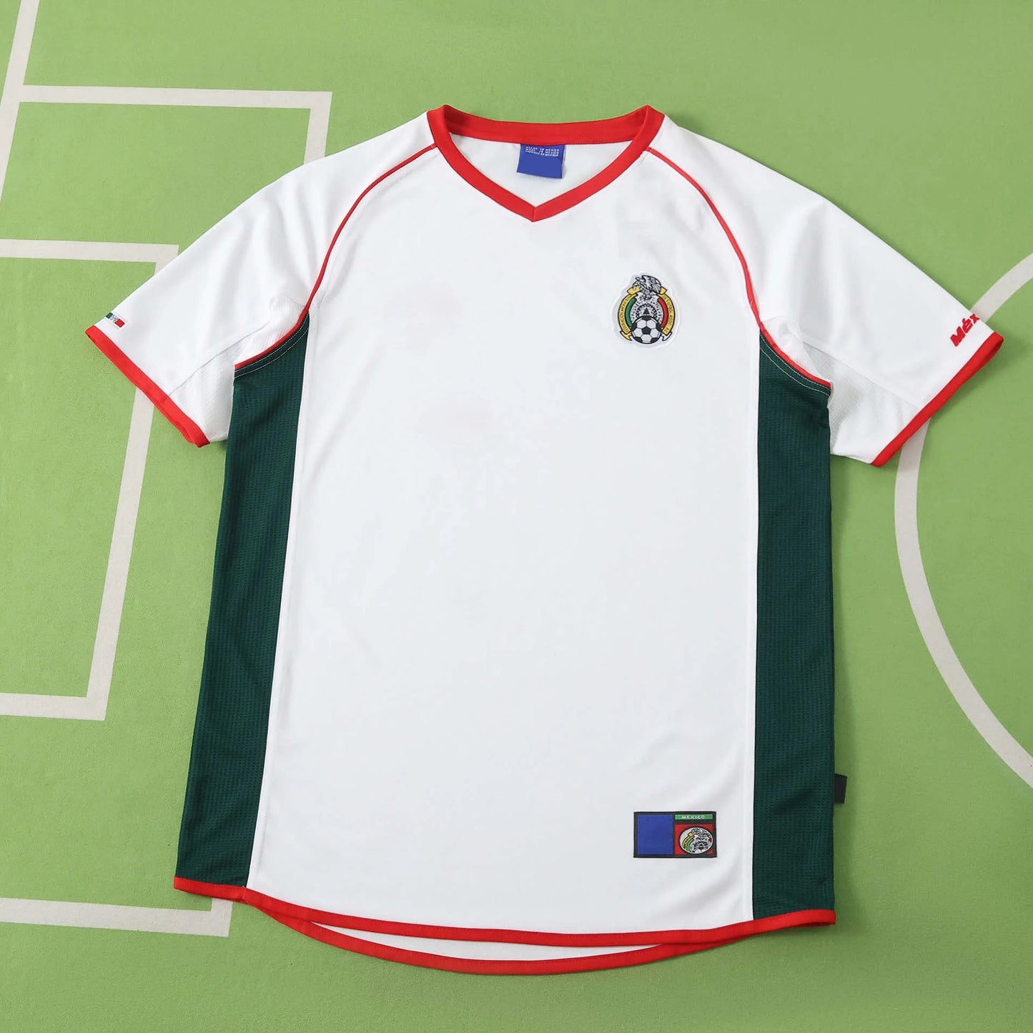 2002 Mexico Away White Shirt