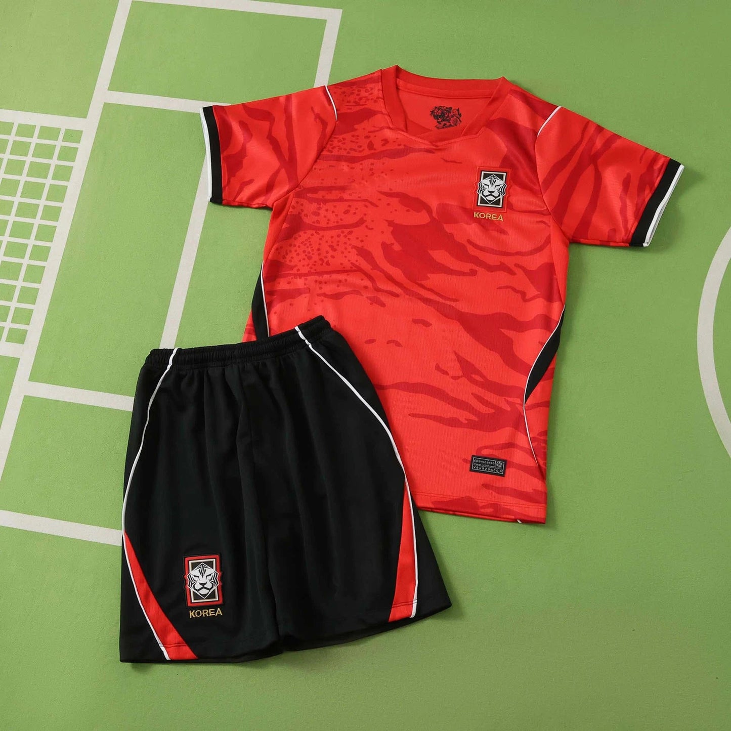 2026 World Cup South Korea Home Player Version Youth Kit set