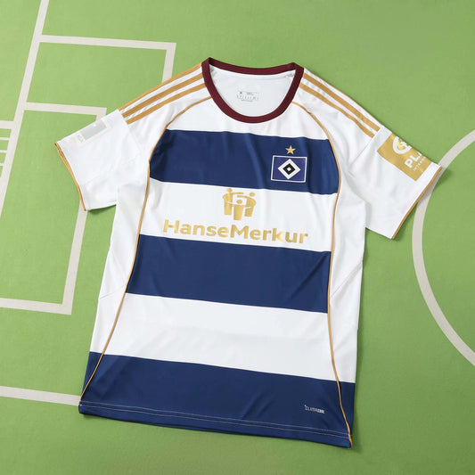 26/27 Hamburger SV  White and Blue Special Concept Shirt