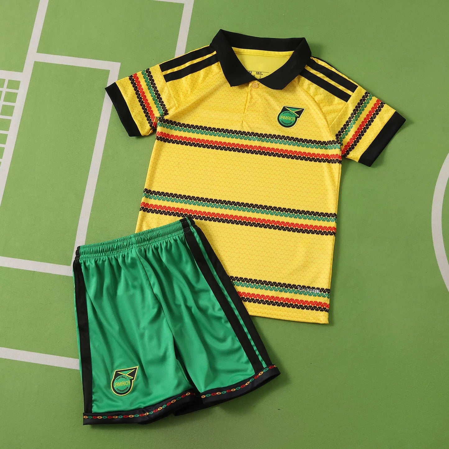 2026 World Cup Jamaica Home Fan Version Youth Kit
