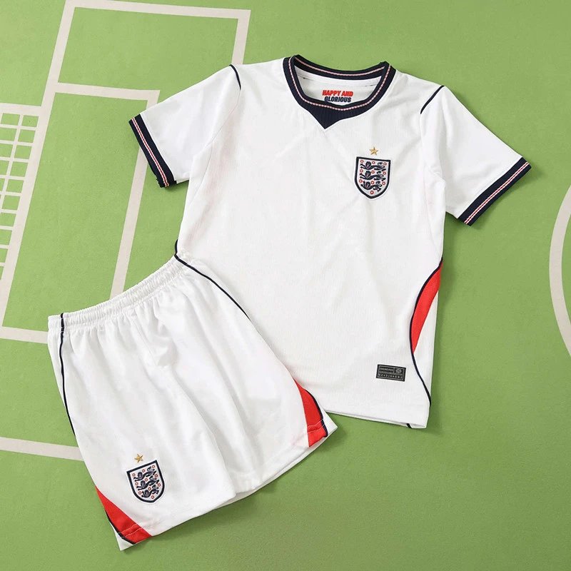 2026 World Cup England Home Player Version Youth Kit