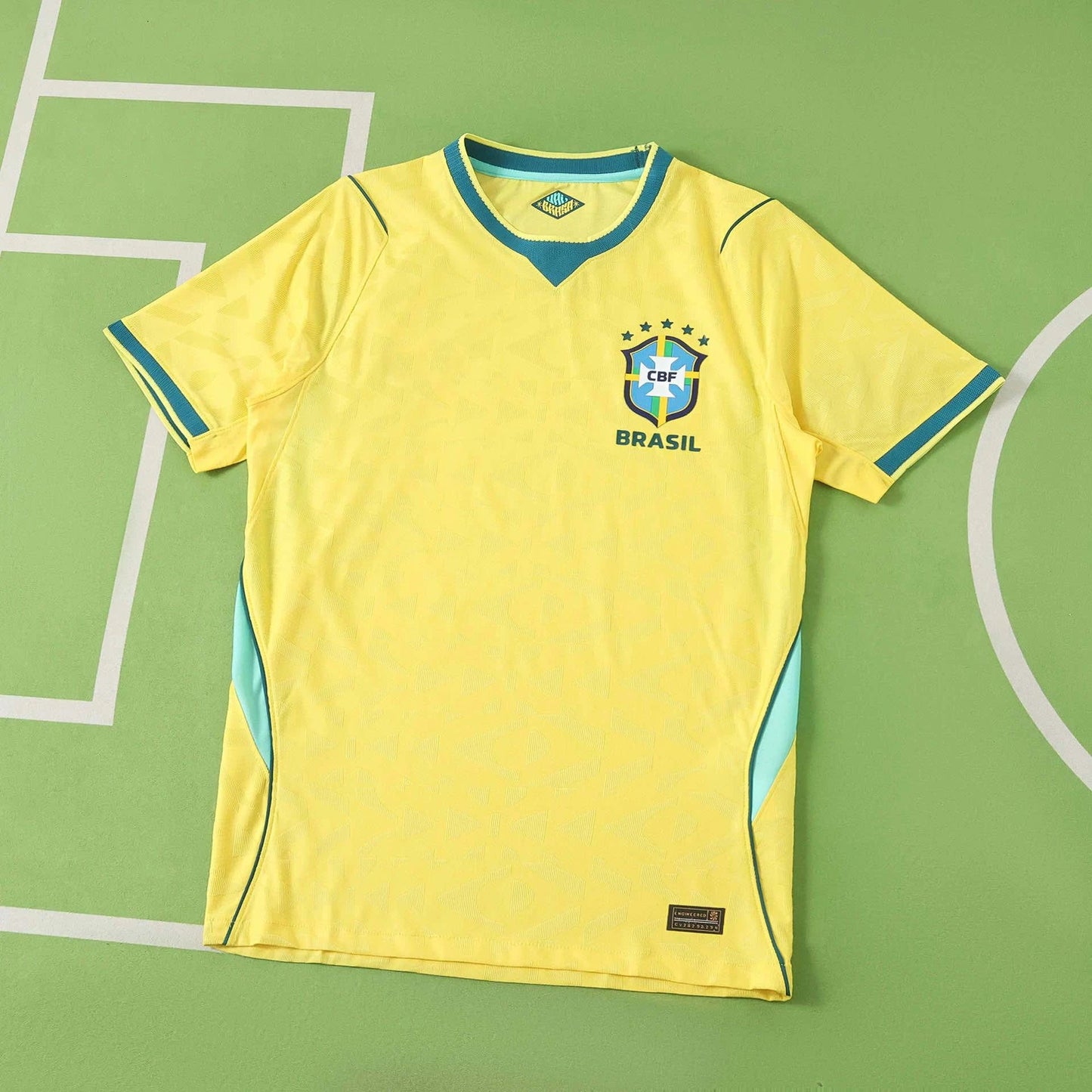 Mens World Cup 2026 Brazil Home Player Version Shirt