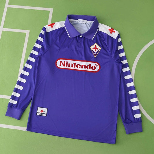 1998 Fiorentina Home Long Sleeve Retro Shirt