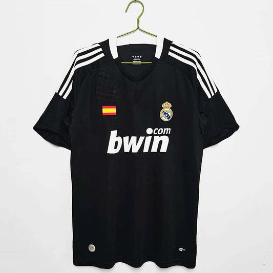 Real Madrid 2008/2009 Retro Black/White