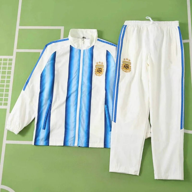 Mens World Cup 2026 Argentina Windbreaker Set