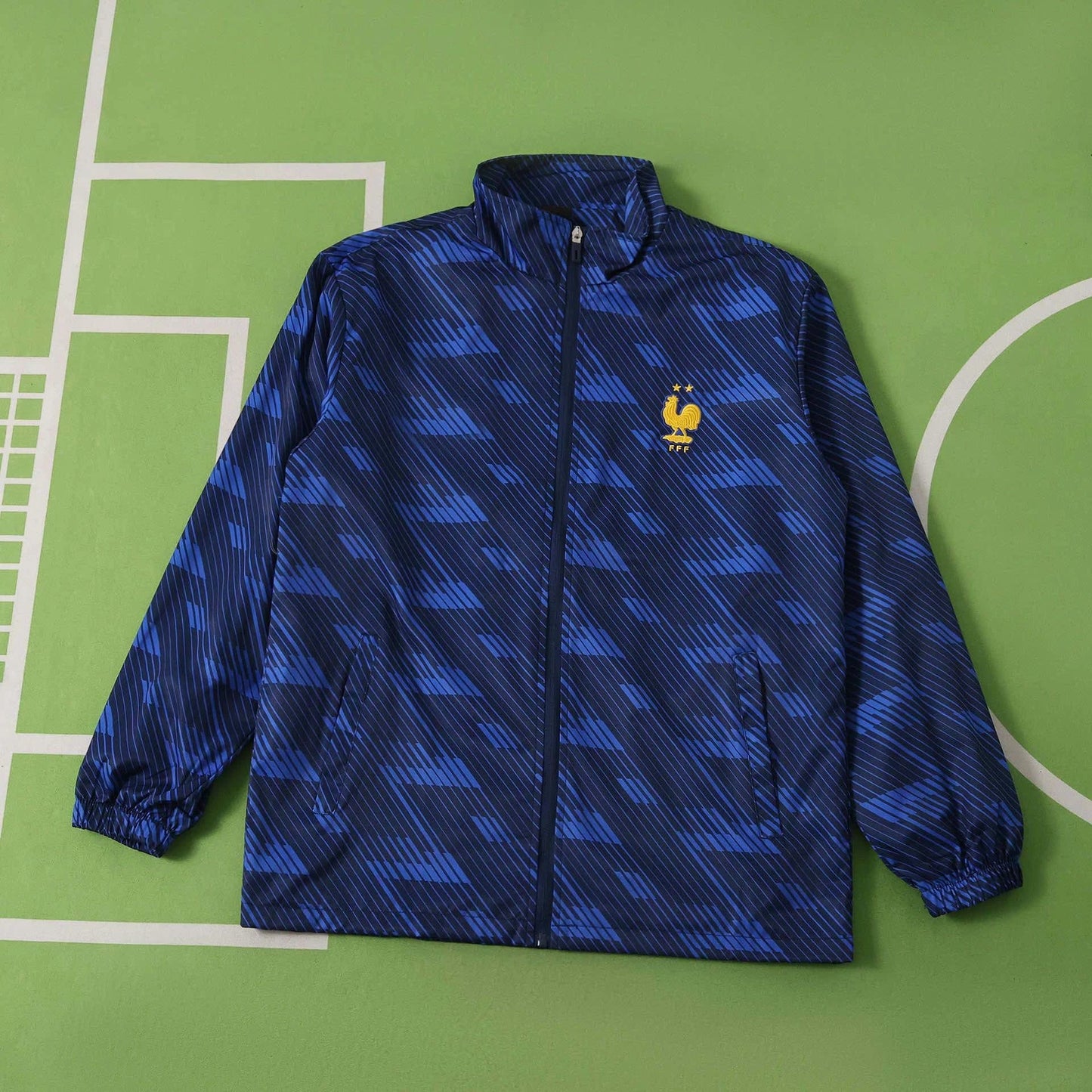 Mens World Cup 2026 France Windbreaker Suit Set